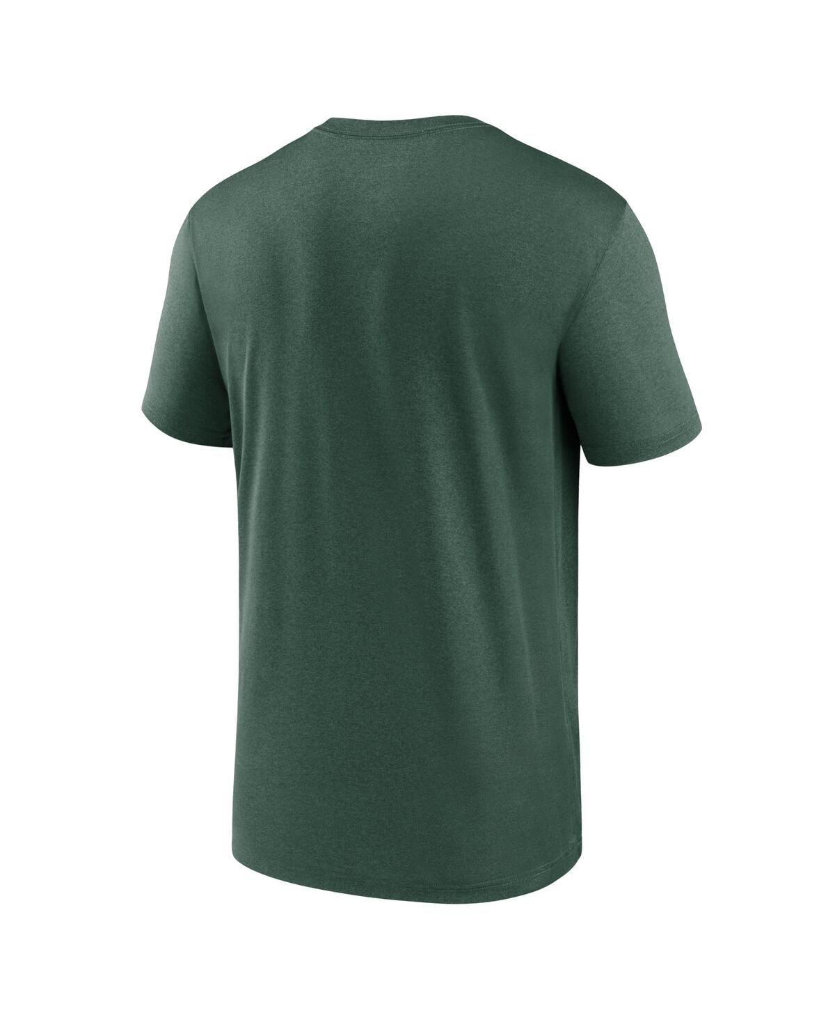 Shop Nike Men's  Green Green Bay Packers Legend Icon Performance T-shirt