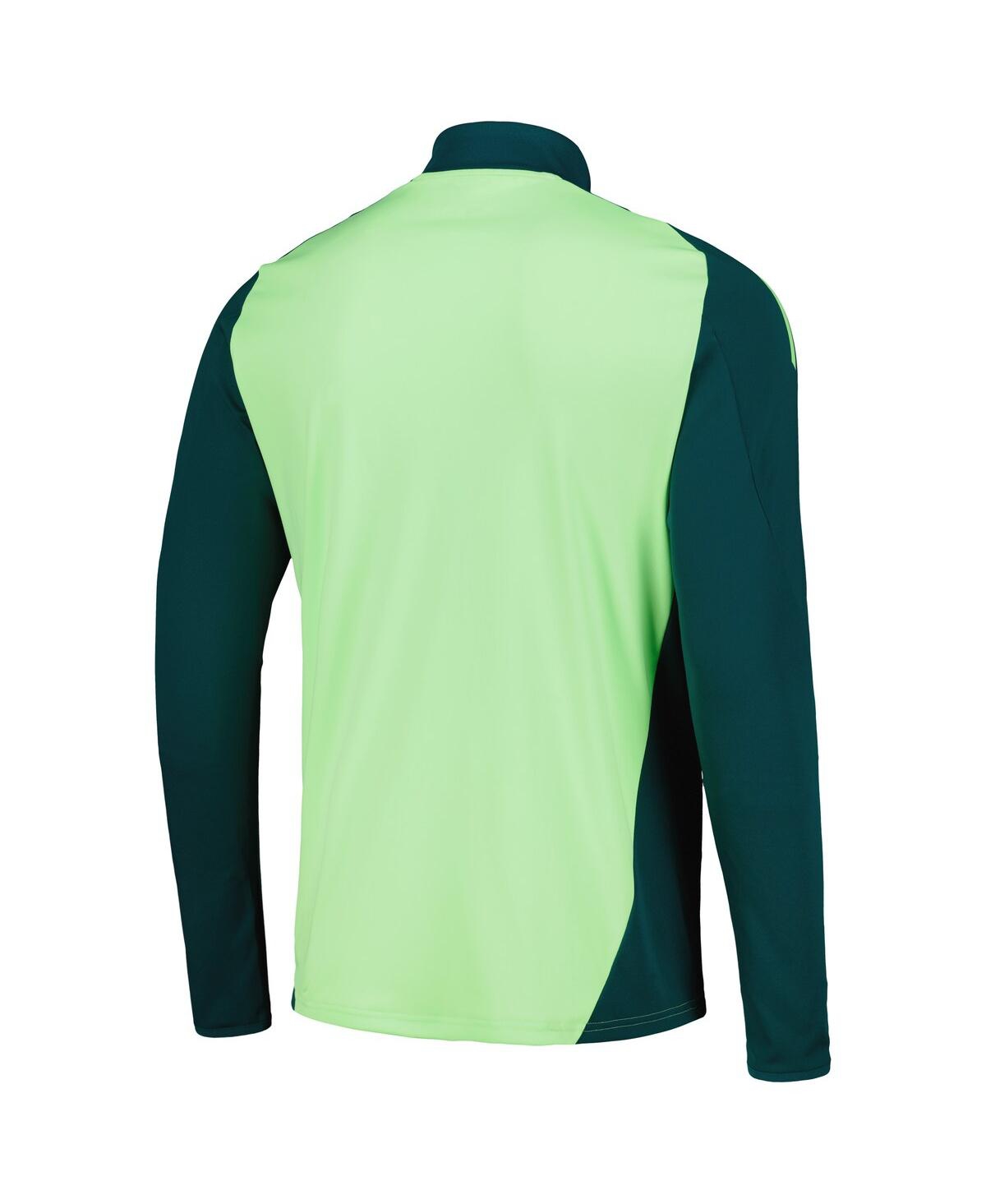 Men's adidasMexico National Team 2023/24 Training Quarter-Zip Top - Green