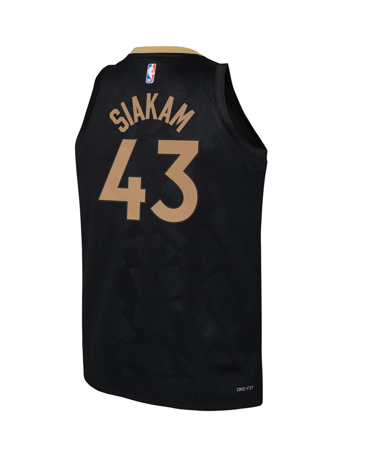 Big Boys Nike Pascal SiakamToronto Raptors 2022/23 Swingman Jersey - City Edition - Black