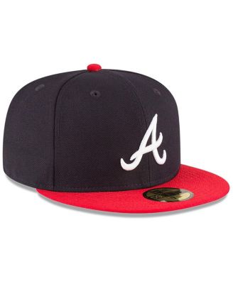 Men's Navy Atlanta Braves 1995 World Series Wool 59FIFTY Fitted Hat