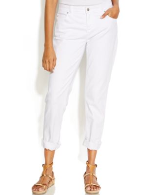 eileen fisher white jeans