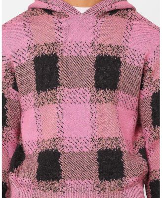 Men's Dalas Plaid Sweater Hoodie