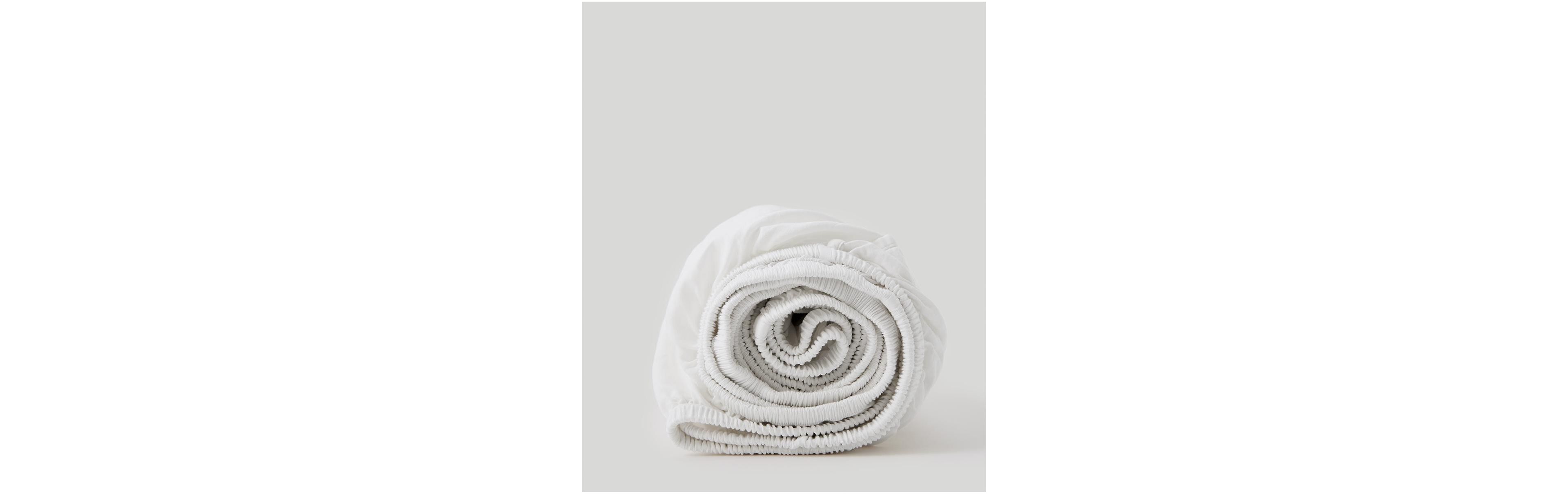 Pact Cotton Room Service Sateen Fitted Sheet