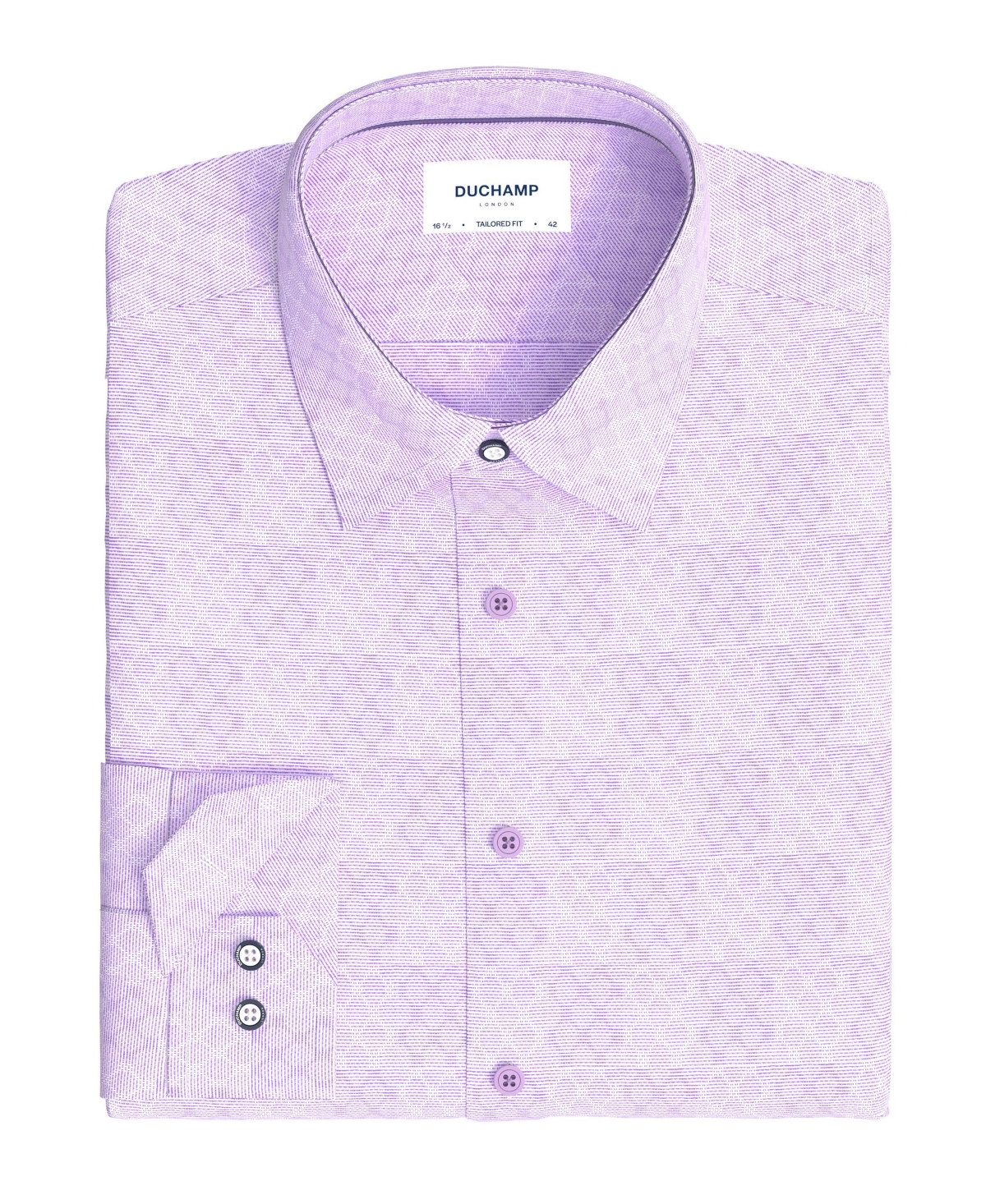 Men's Diamond Dress Shirt - Pastel purple