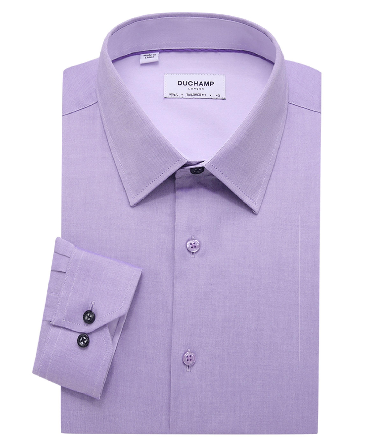 Solid Dress Shirt - Purple