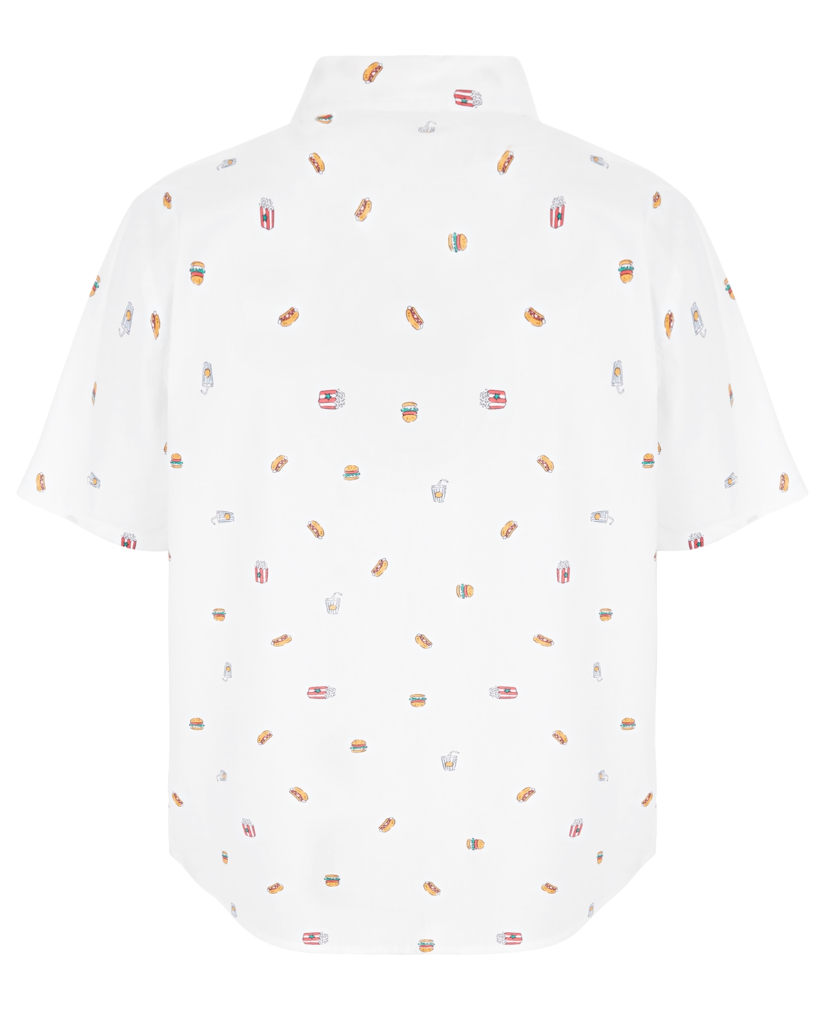 Epic Threads Toddler & Little Boys Short-Sleeve Cotton Foodie Icon-Print Shirt, Created for Macy's