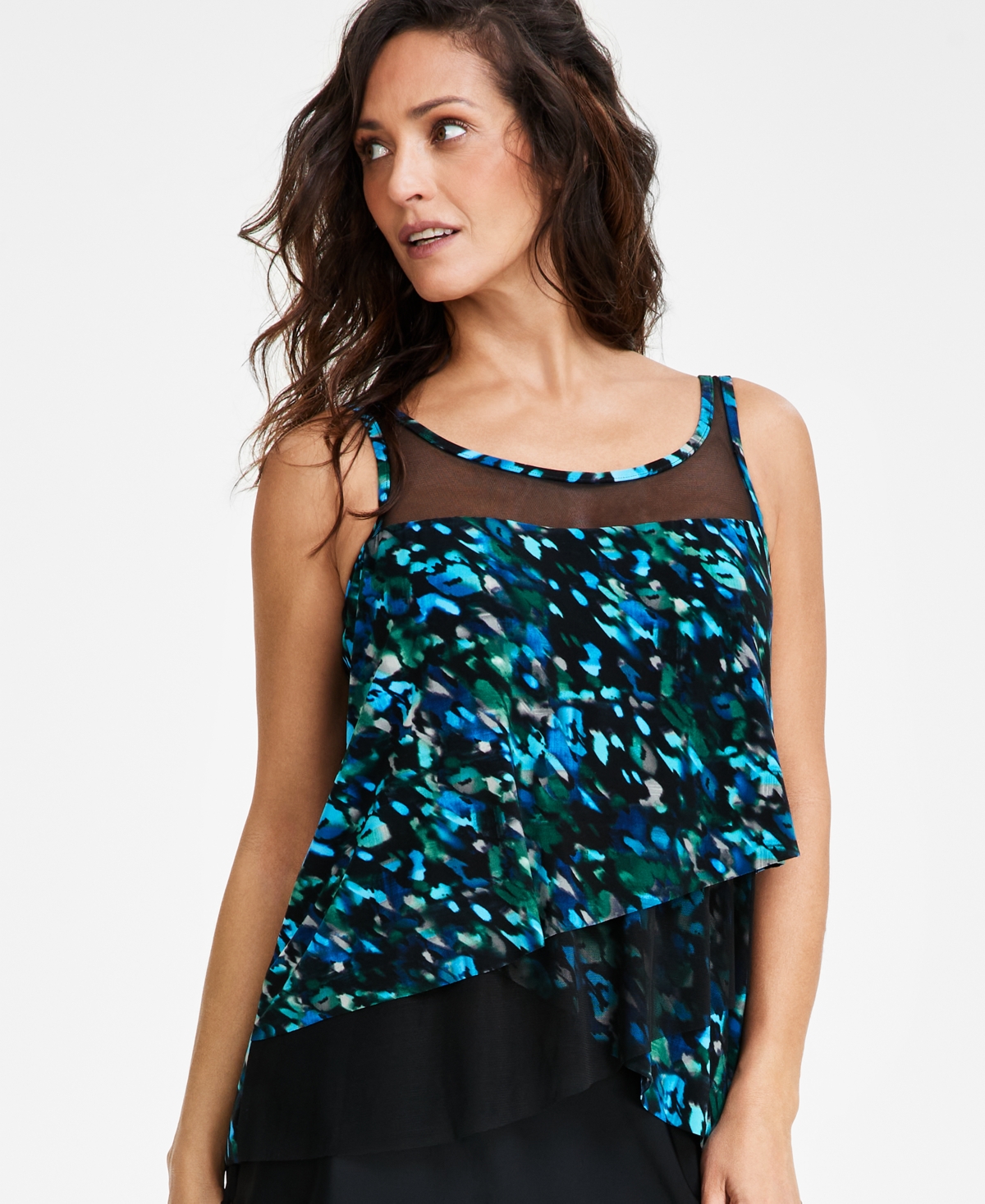 Women's Sophisticat Mirage Underwire Tankini Top - Sophisticat