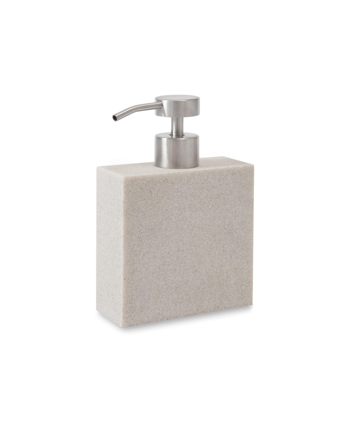 Cassadecor Dune Textured Resin Lotion/soap Pump In Ivory