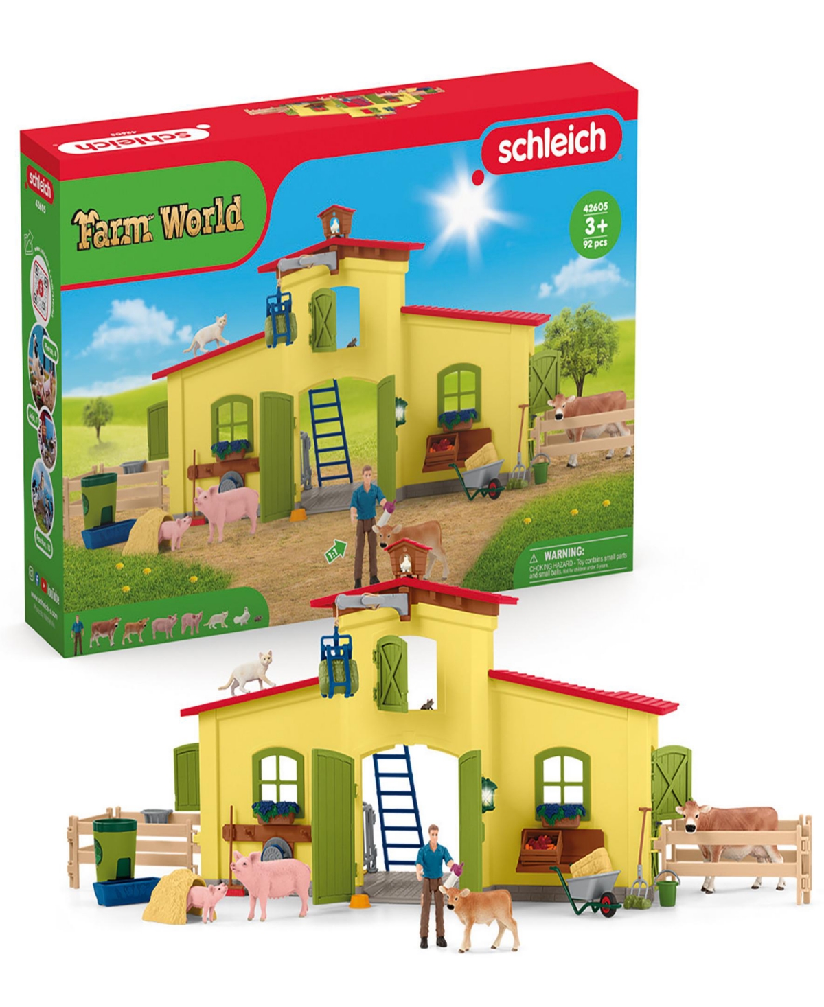 Schleich Farm World Large Farm Playset In Multi