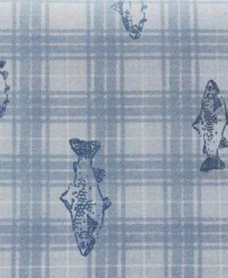 Printed 200-Thread Count Cotton Percale 3-Pc. Sheet Set, Twin