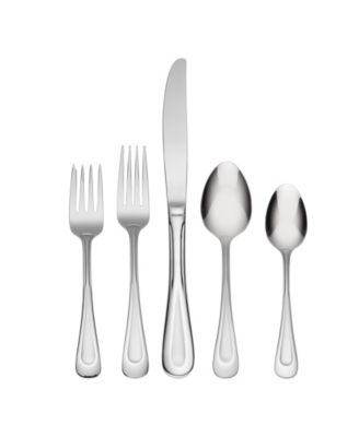 Satin Sand Dune 20 Piece Flatware Set, Service For 4