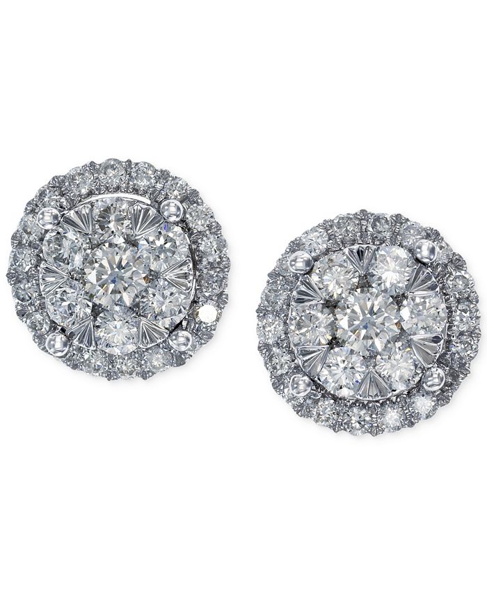 EFFY Collection EFFY® Diamond Stud Earrings in 14k White Gold (5/8 ct