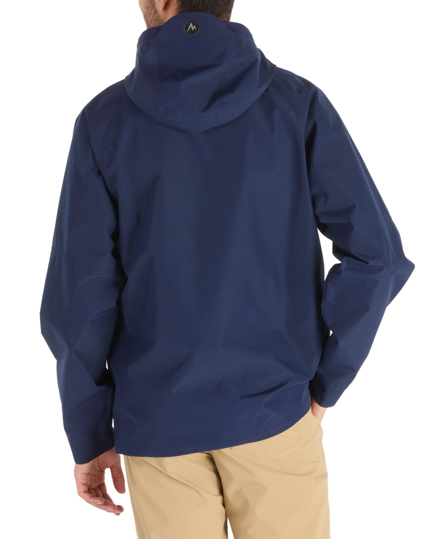 Мужская куртка Marmot Cascade Waterproof Full-Zip Hooded, цвет: Тёмно-синий — фото 2