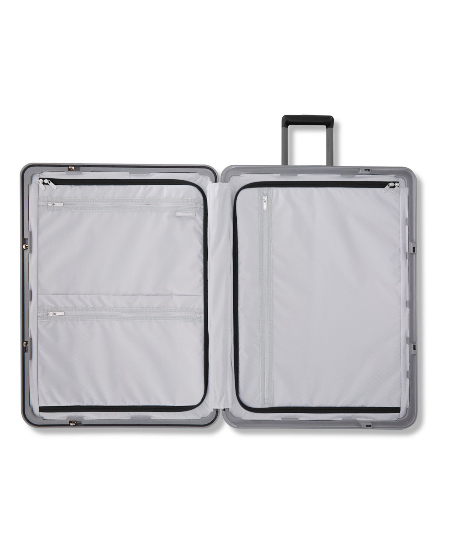 Чемодан Samsonite Framelock Max Carry-on Spinner, цвет: Асфальтовый чёрный — фото 4