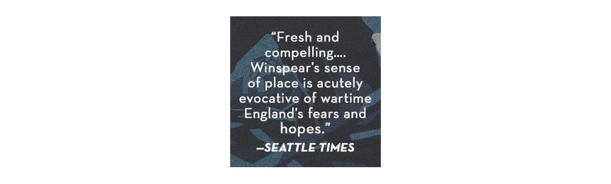 The Consequences of Fear Maisie Dobbs Series #16 by Jacqueline Winspear