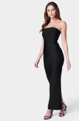 Women's Long Strapless Bandage Dress