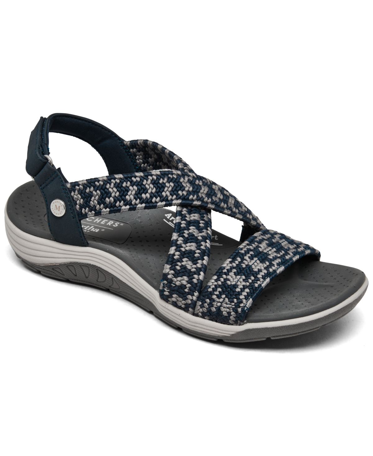 Women's Martha Stewart Reggae Cup - Coastal Trails Athletic Sandals from Finish Line - Taupe, Natural