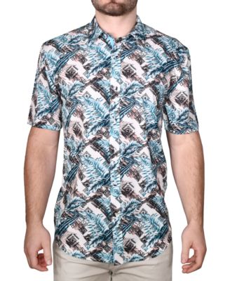 Vintage 1946 - Men's Modern-Fit Printed Woven Shirt