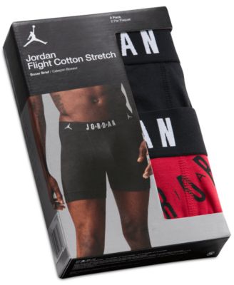 Men's 2-Pack Cotton Flight Essentials Logo Print Boxer Briefs