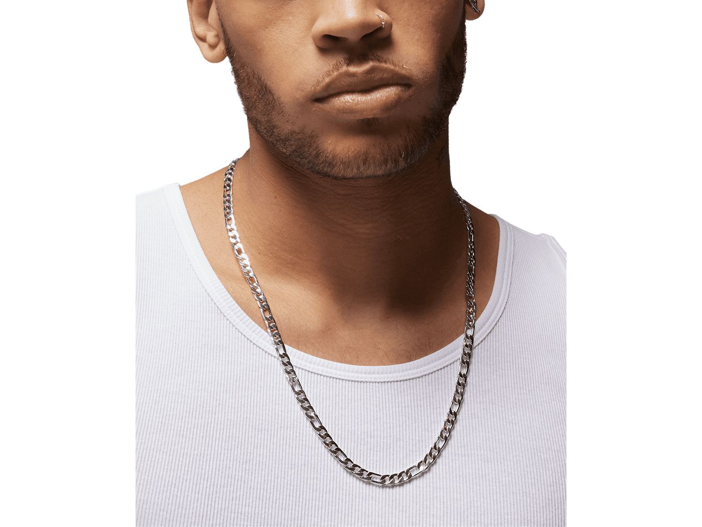 Мужские топы Jordan 2-Pack Flight Base Stretch Cotton Ribbed Tanks, цвет: Белый — фото 3