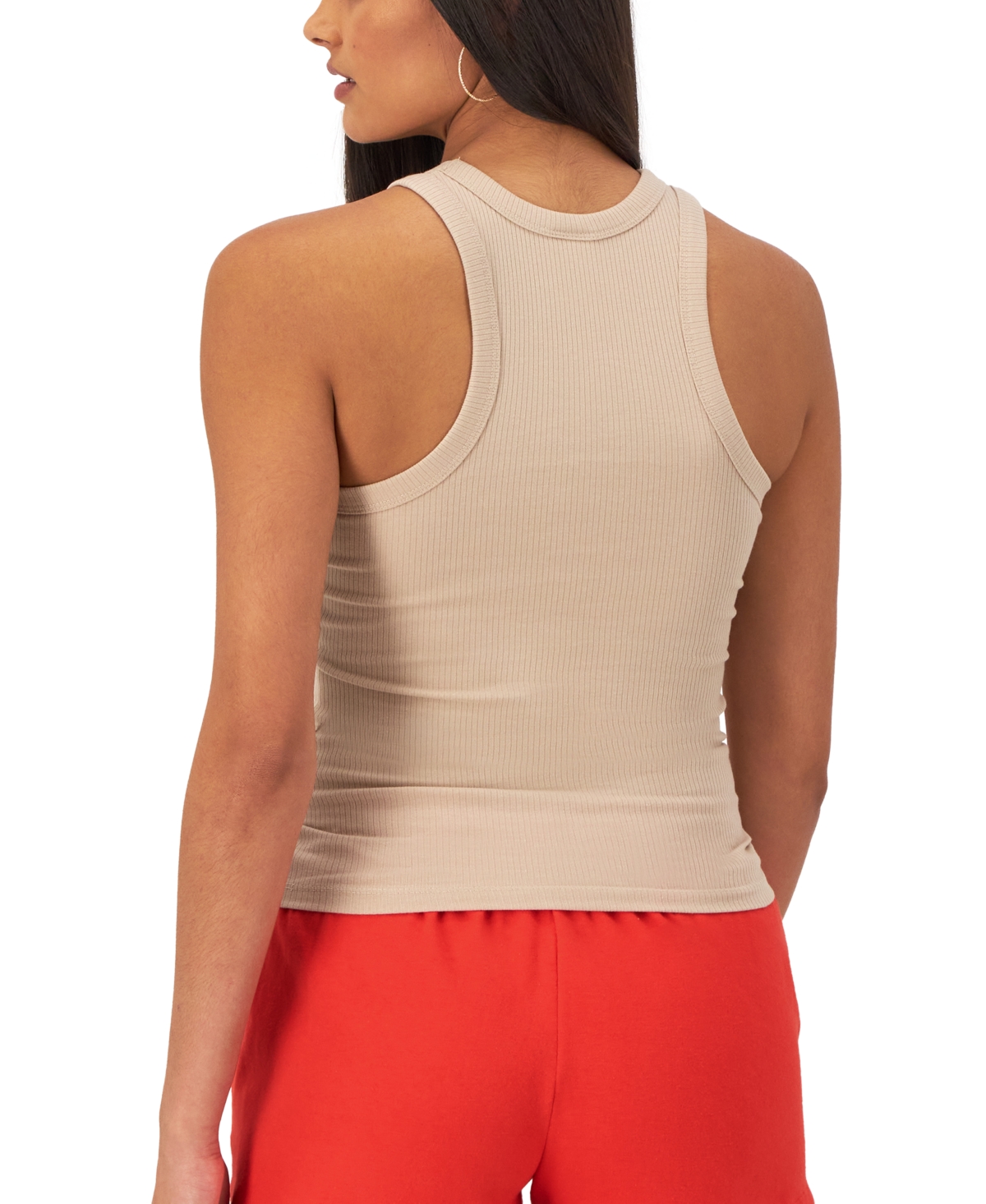 Champion Women's High-Neck Ribbed Tank