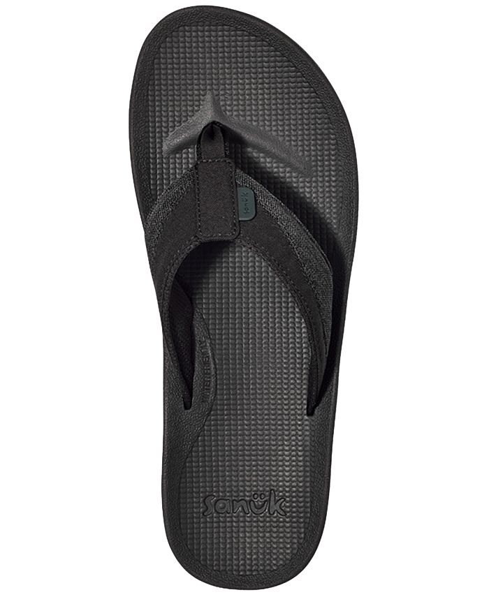 Sanuk Men's Cosmic Seas Slip-On Thong Sandals - Macy's