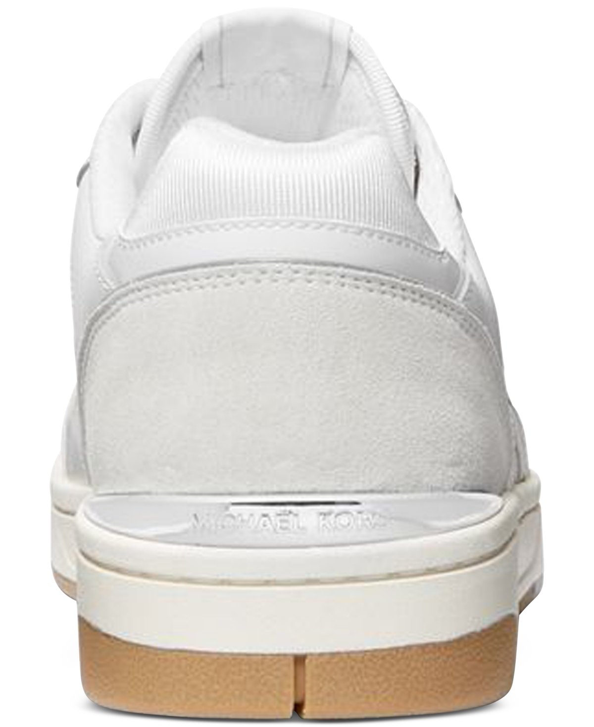 Shop Michael Kors Men's Rebel Lace-up Sneakers In Optic White