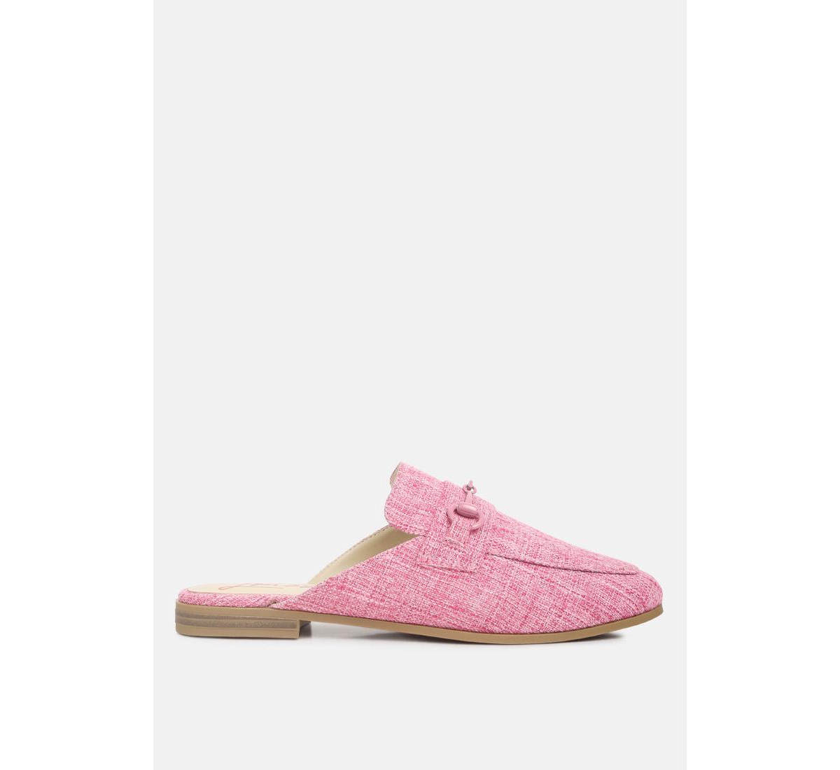 akua horsebit embellished Mules - Pink