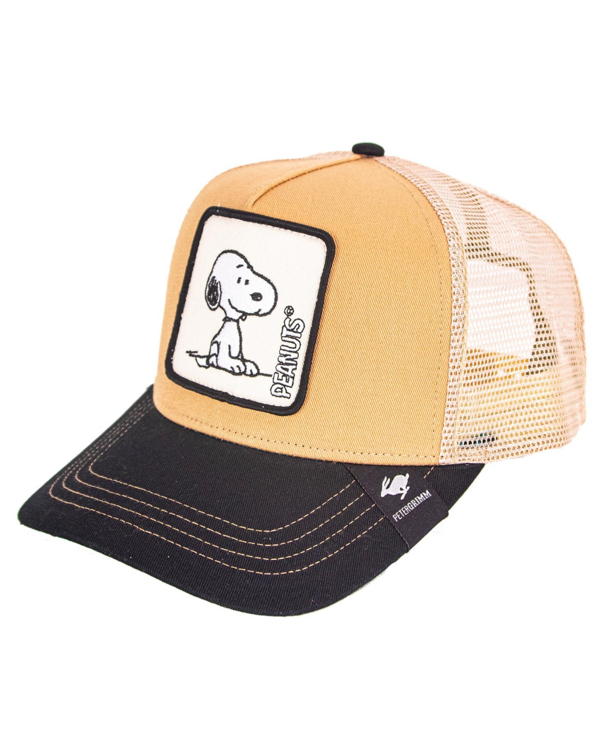 Snoopy Peanuts Trucker Hat - Tan