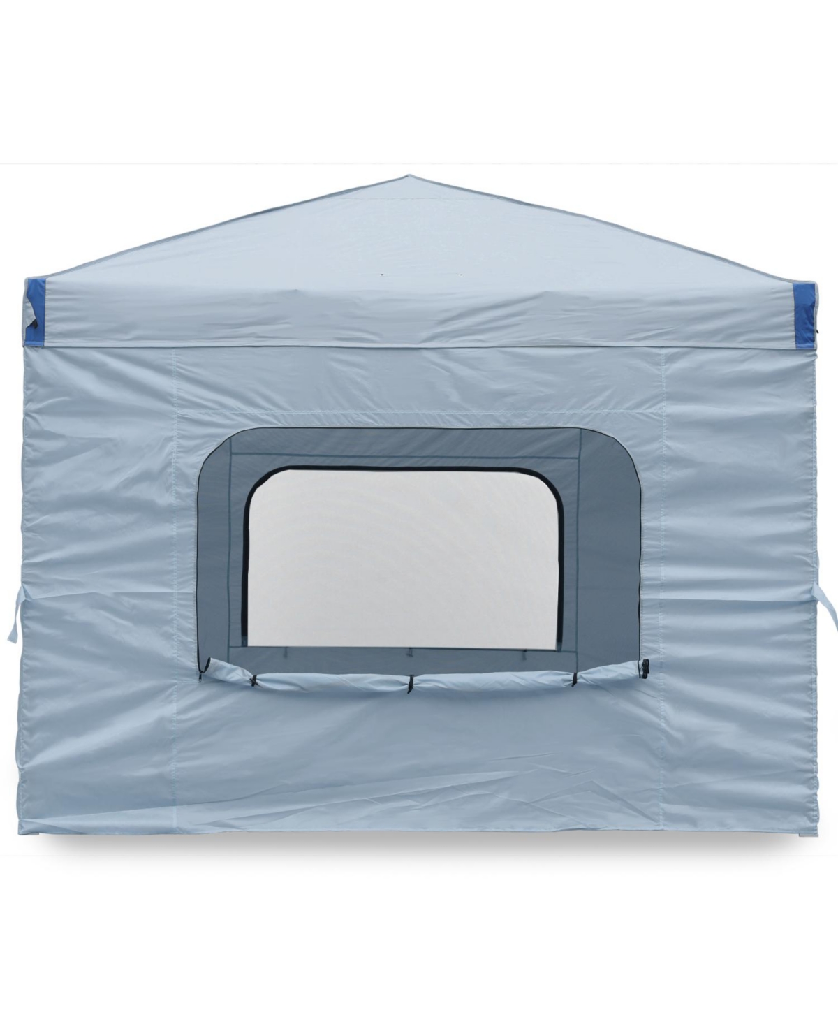 Canopy Sidewall Replacement with 2 Side Zipper and Windows for 10' x 10''Pop Up Canopy Tent (Sidewall Only) - Grey