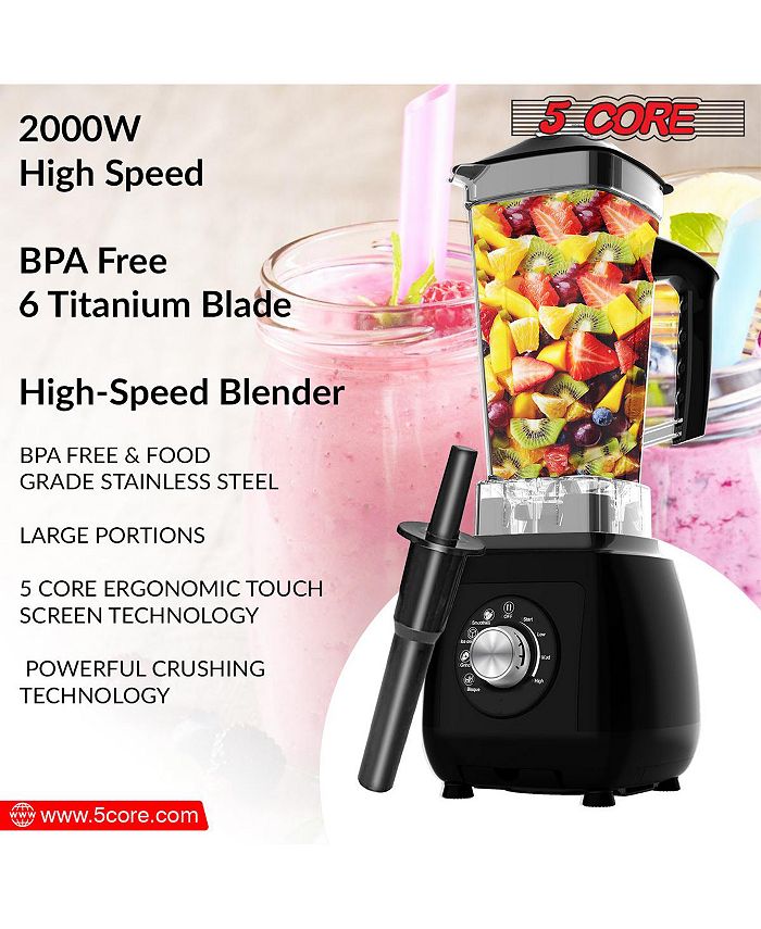 5 Core Personal Blender With Travel Mug Multipurpose Blender Food