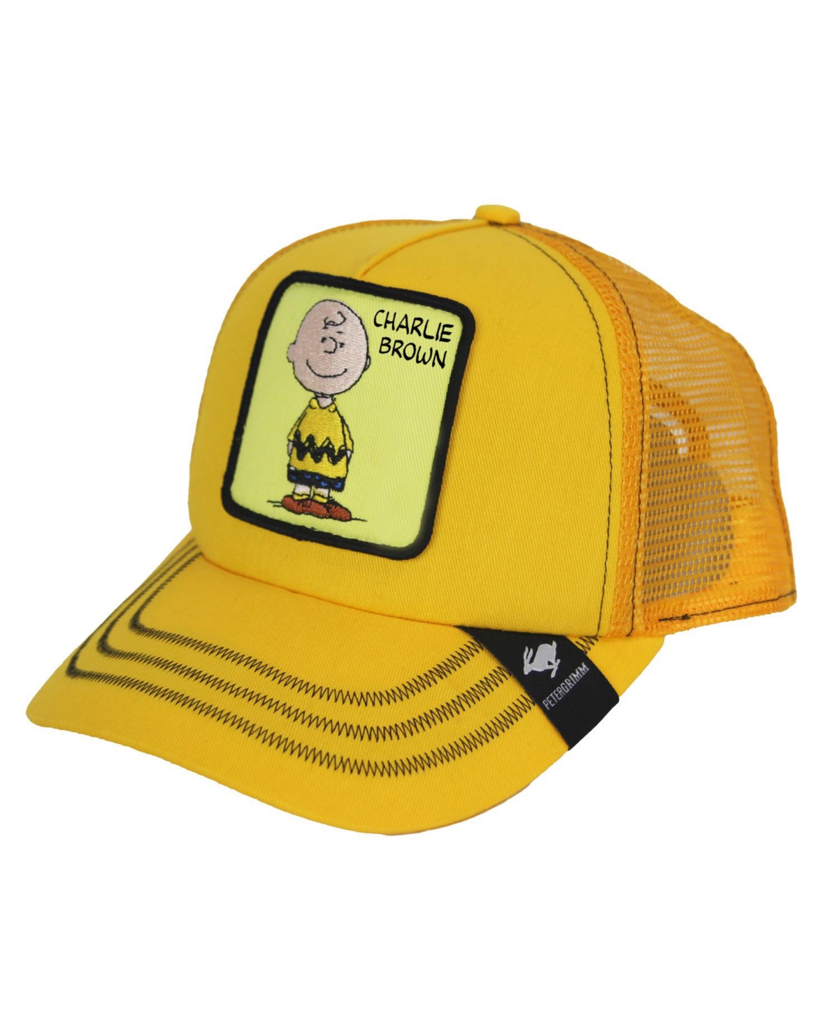 Charlie Peanuts Trucker Hat - Yellow