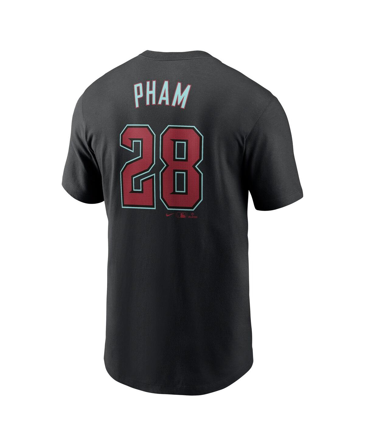 Men's Nike Tommy PhamArizona Diamondbacks 2024 Fuse Name and Number T-shirt - Black