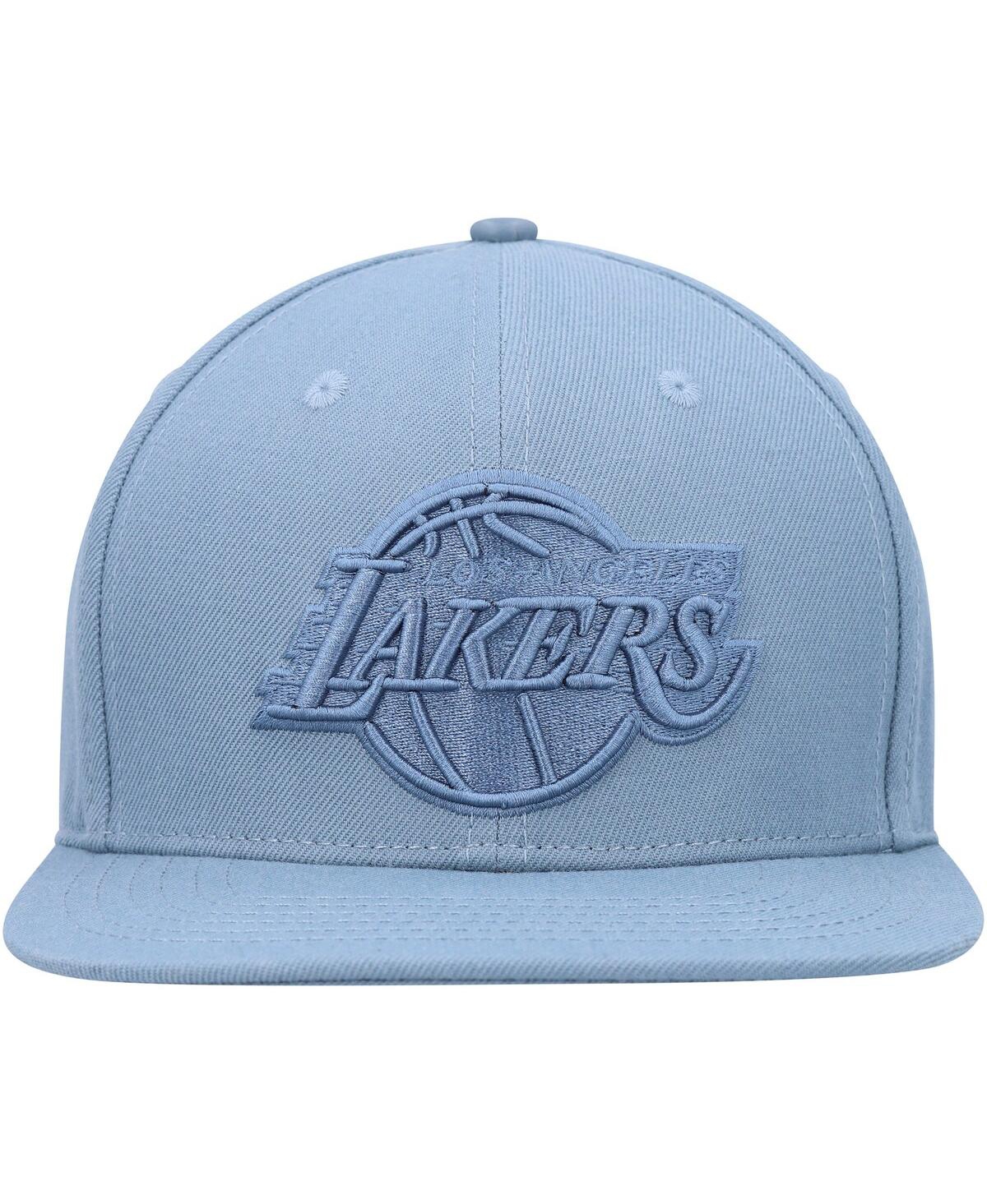 Shop Pro Standard Men's  Light Blue Los Angeles Lakers Tonal Snapback Hat
