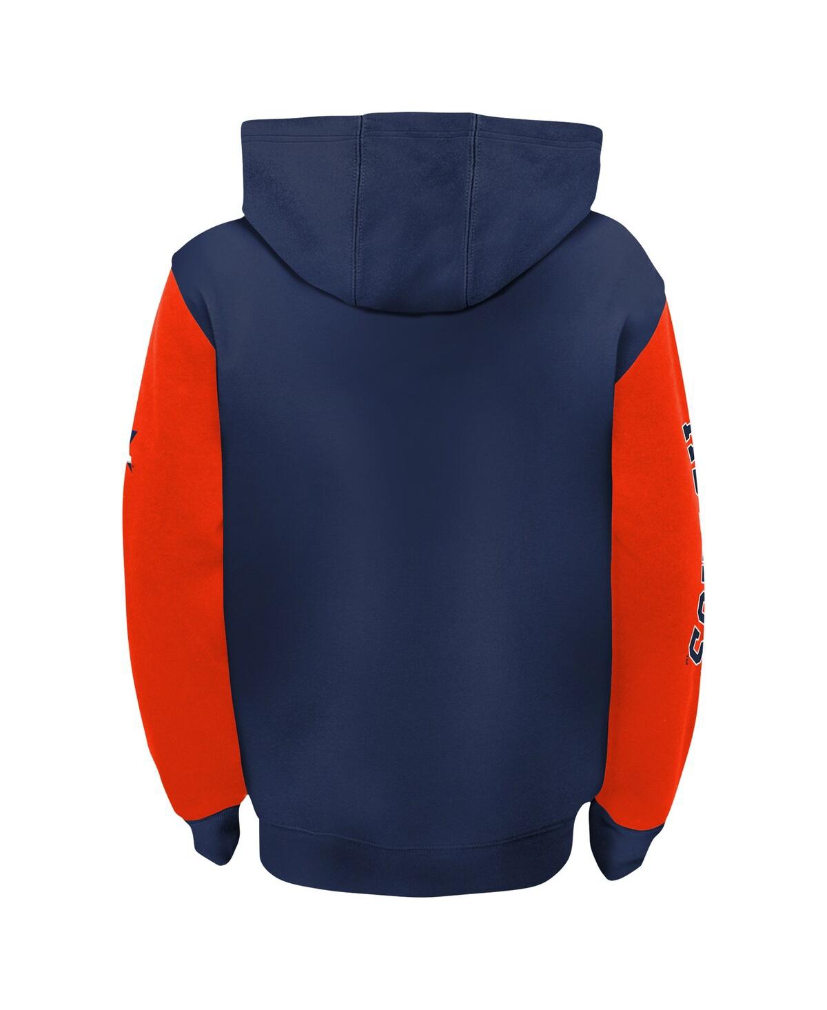 Shop Outerstuff Toddler Boys And Girls Navy Houston Astros Postcard Full-zip Hoodie