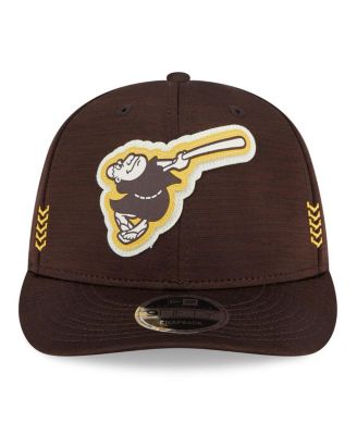 Men's Brown San Diego Padres 2024 Clubhouse Low Profile 59FIFTY Snapback Hat