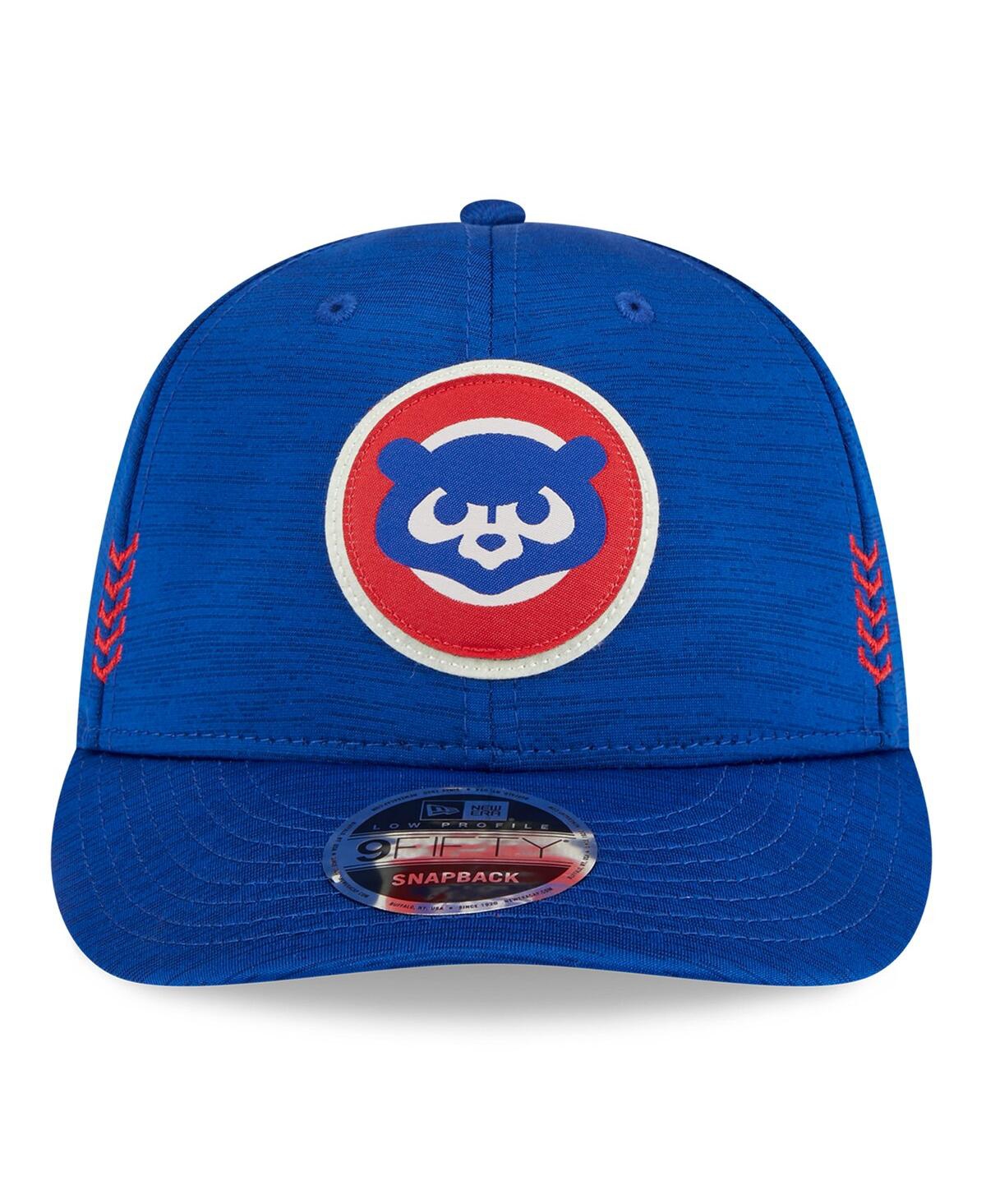 New Era Royal Chicago Cubs 2024 Clubhouse Low Profile 59fifty Snapback Hat In Royal
