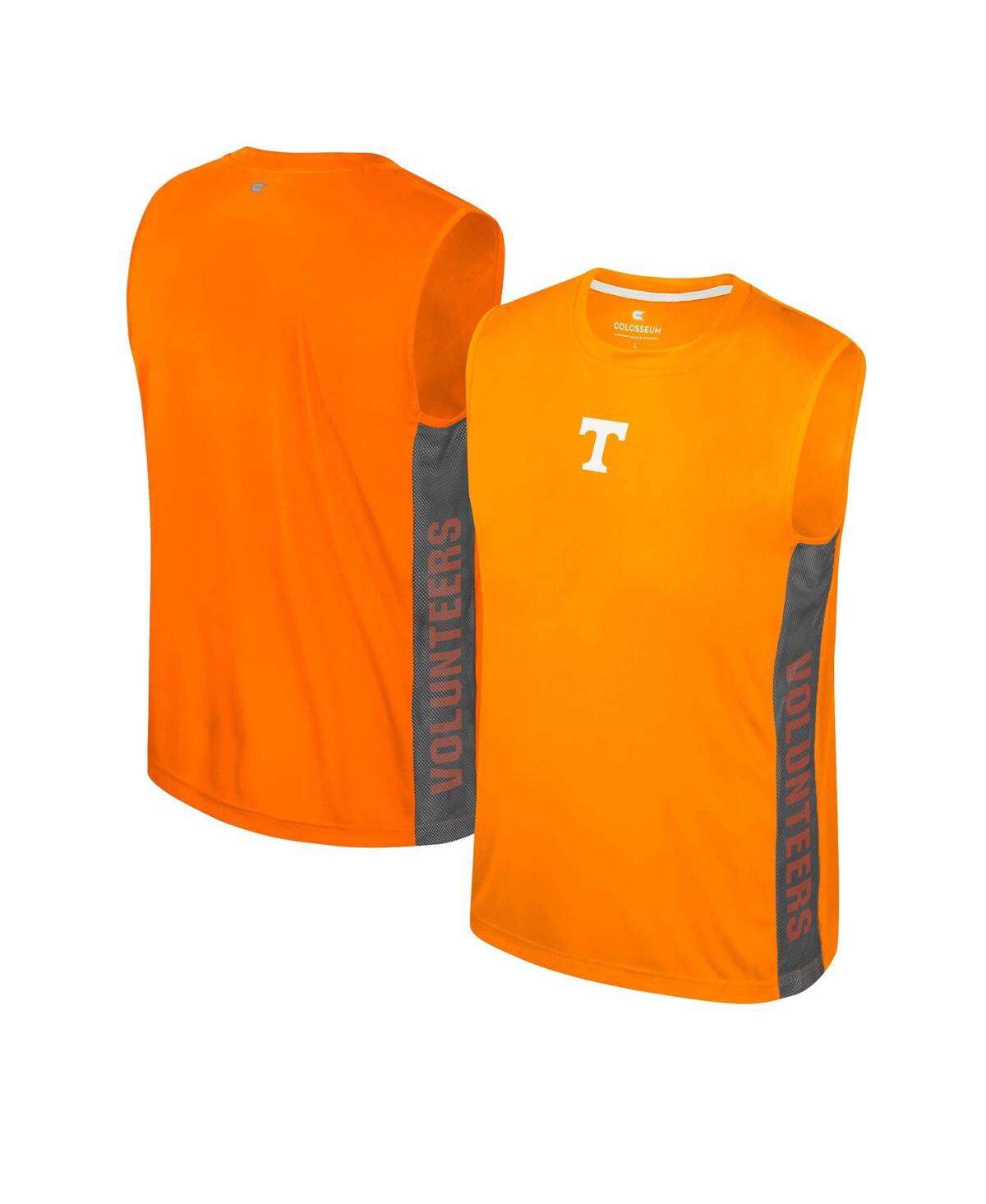 Colosseum Kids' Big Boys  Tennessee Orange Tennessee Volunteers Smak Talk Hit Sleeveless T-shirt