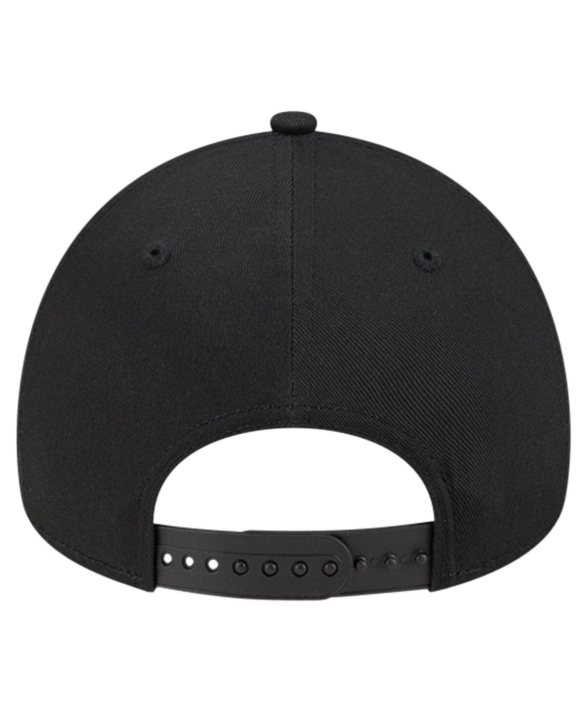 New Era Men's  Black Baltimore Orioles Team Color A-frame 9forty Adjustable Hat In Black