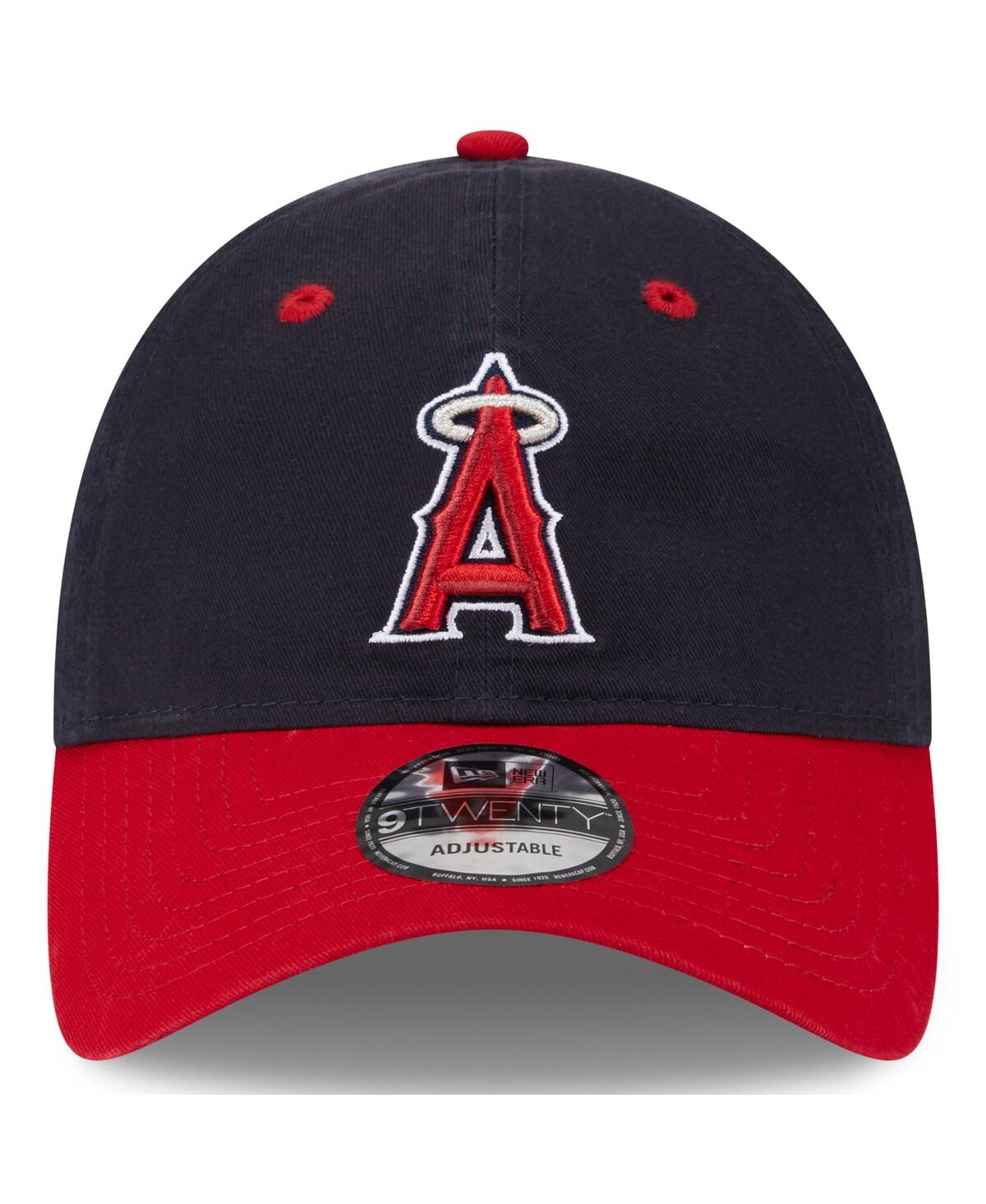 Shop New Era Youth Boys And Girls  Navy Los Angeles Angels 2024 Batting Practice 9twenty Adjustable Hat