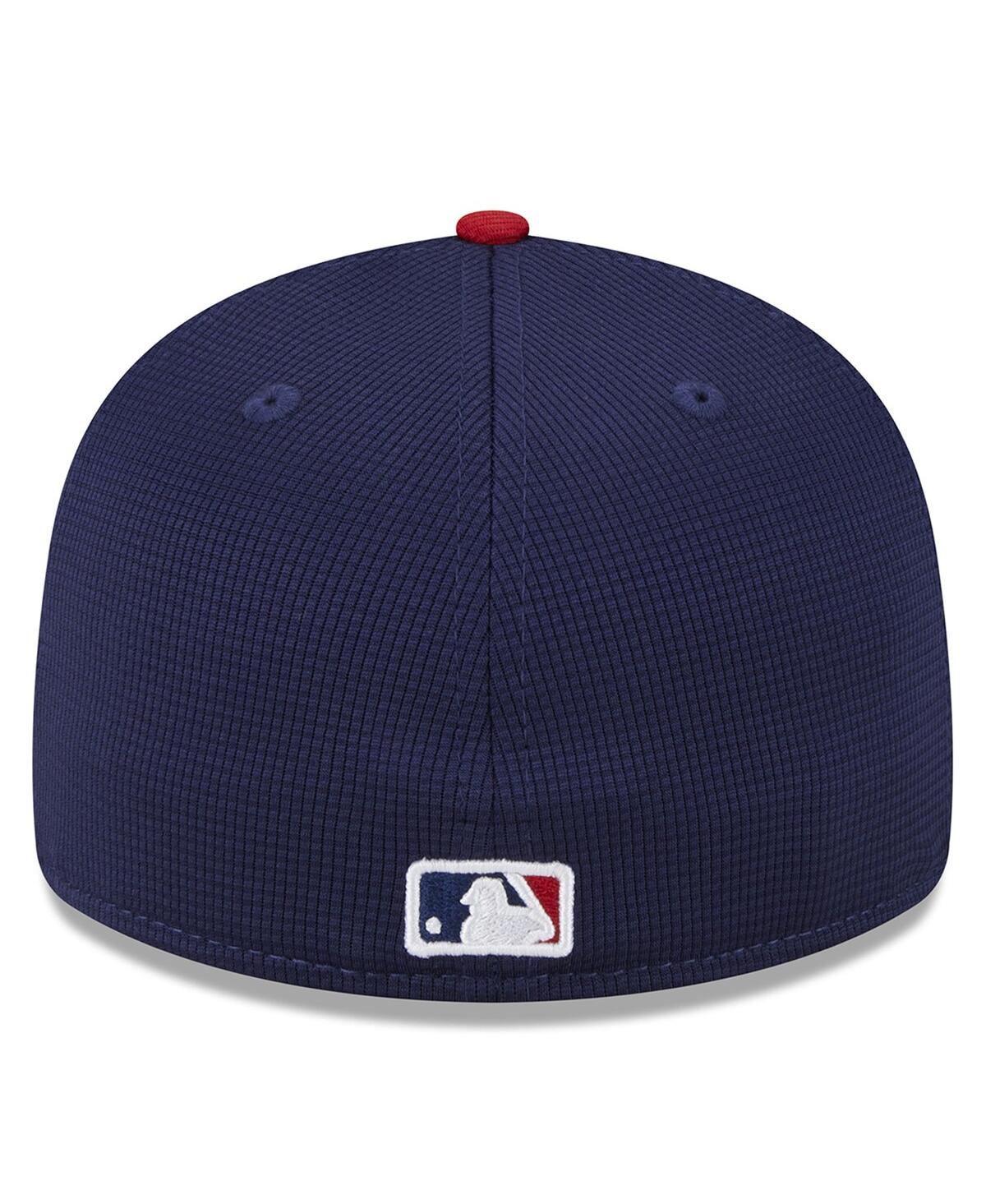 Men's New EraChicago White Sox 2024 Batting Practice Low Profile 59FIFTY Fitted Hat - Navy