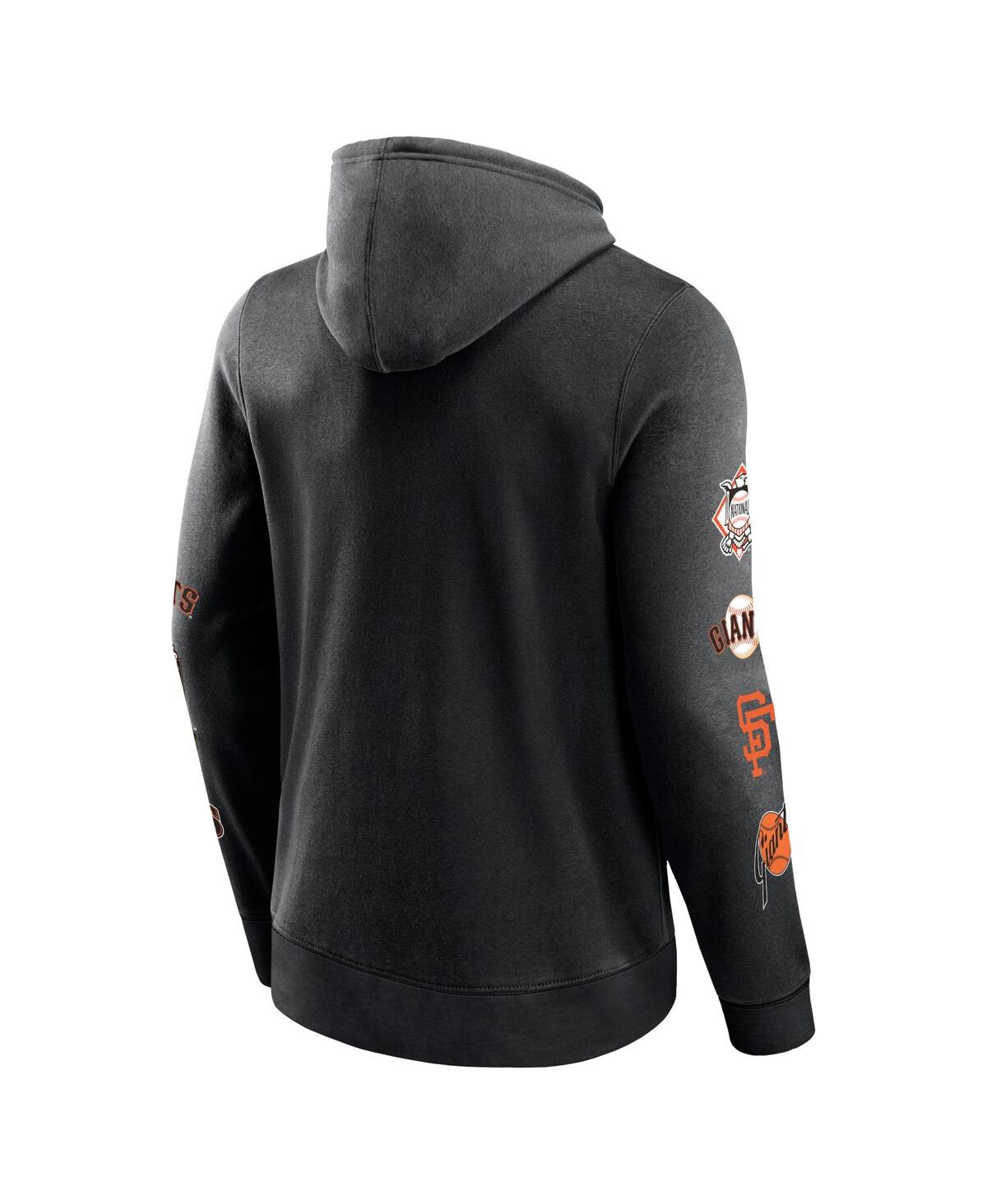 Men's FanaticsSan Francisco Giants Wild Winner Pullover Hoodie - Black