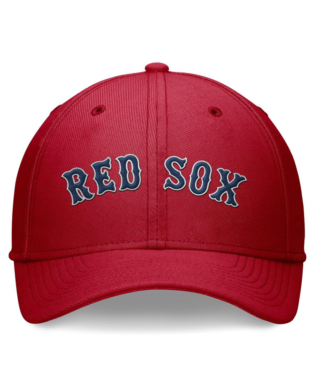 Shop Nike Men's  Red Boston Red Sox Evergreen Performance Flex Hat