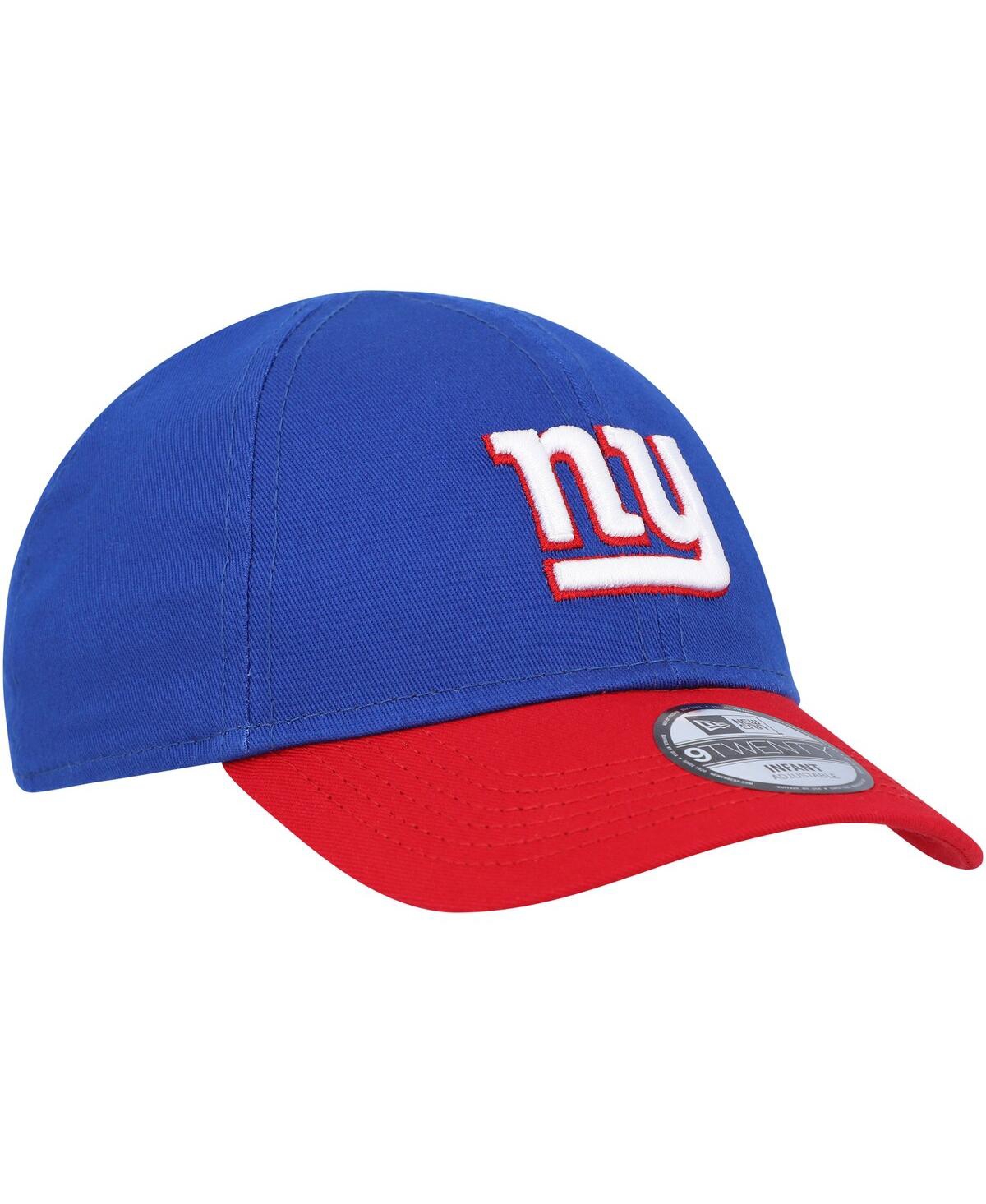 Shop New Era Baby Boys And Girls  Royal, Red New York Giants My 1st 9twenty Adjustable Hat In Royal,red