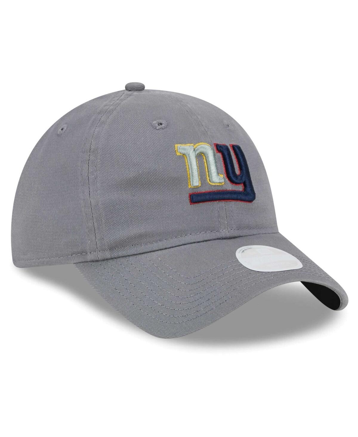 Shop New Era Women's  Gray New York Giants Color Pack Multi 9twenty Adjustable Hat
