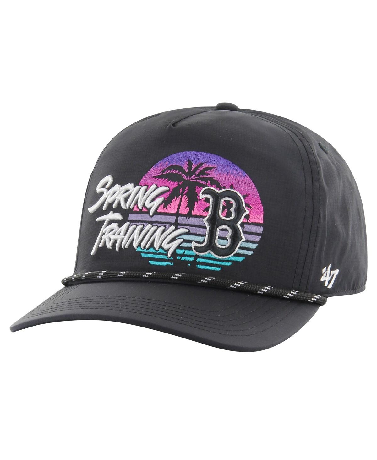 47 Brand Men's ' Black Atlanta Braves Spring Training Surfside Adjustable Hat