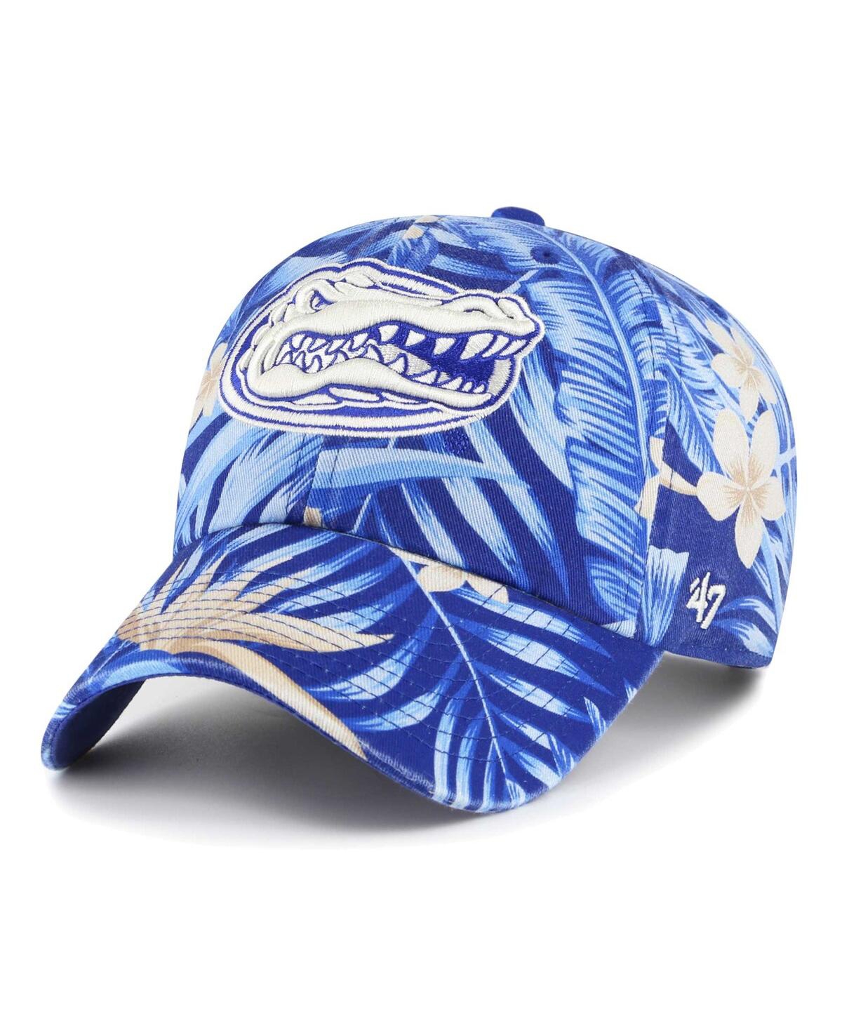 47 Brand Men's ' Royal Florida Gators Tropicalia Clean Up Adjustable Hat