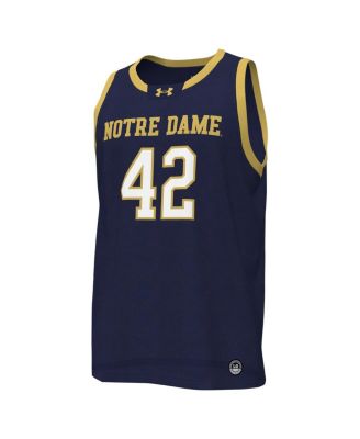 Men's 42 Notre Dame Fighting Irish Replica Basketball Jersey