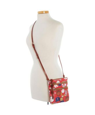 Women's Boston Red Sox Game Day Triple Zip Crossbody Purse
