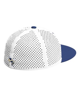 Men's White Georgia Tech Yellow Jackets On-Field Baseball Fitted Hat